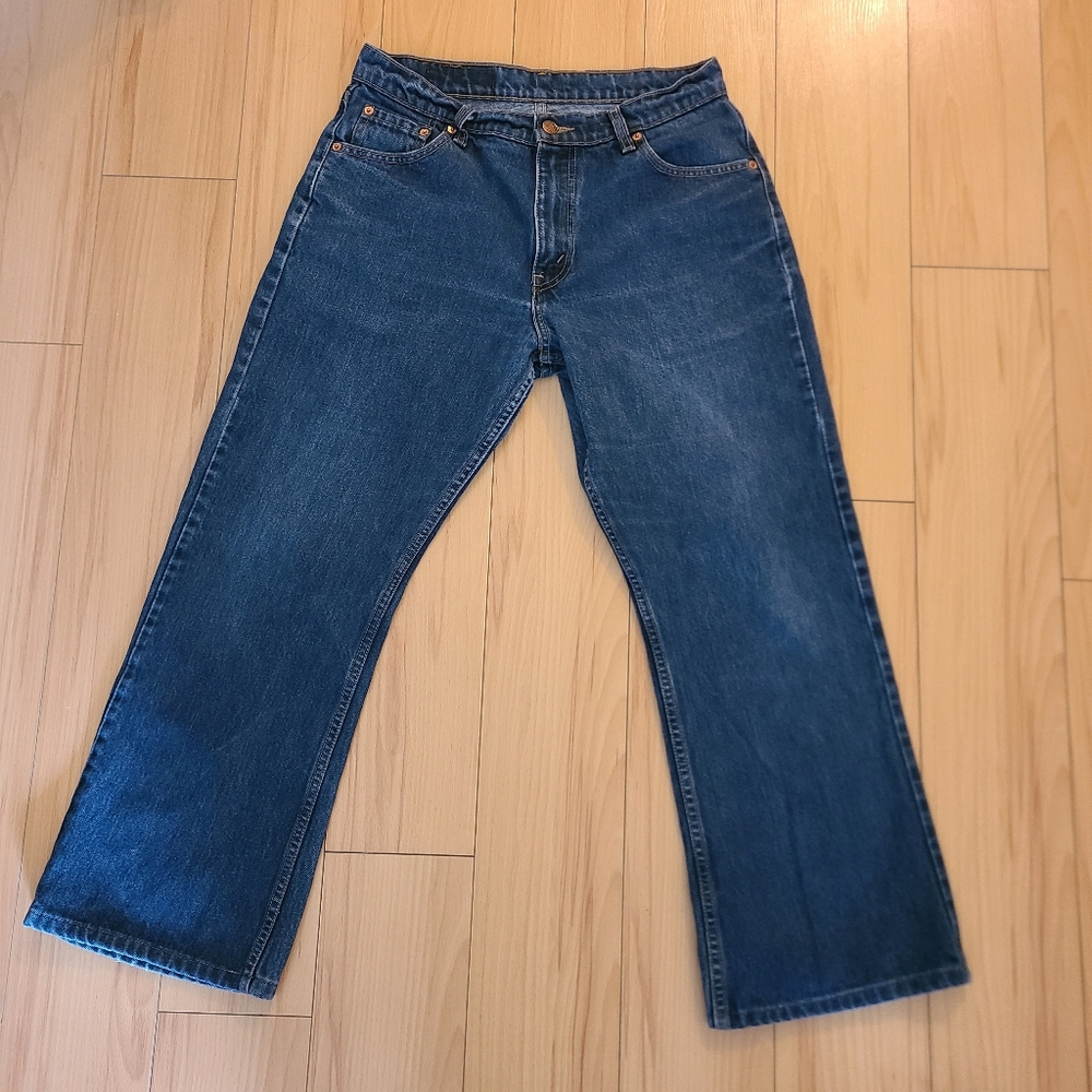 Vintage Levi's 511 'Boys Cut Flare' Jeans size 30W x 26L